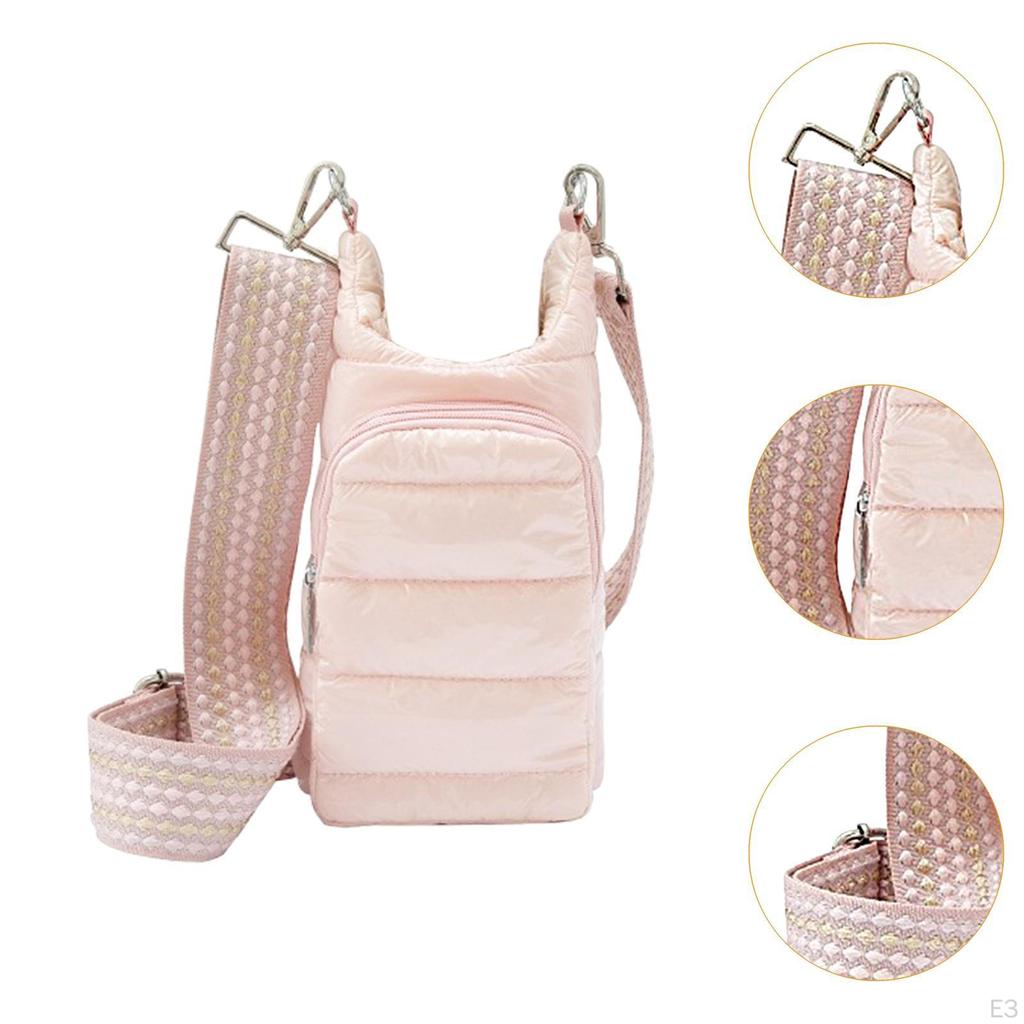 Crossbody Bag for Water Bottle Storage During Activities