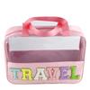PVC Women Travel Storage Bag Waterproof Cosmetic Bag Makeup Bag Travel Organizer Bags Washbag Transparent Cosmetic Cases