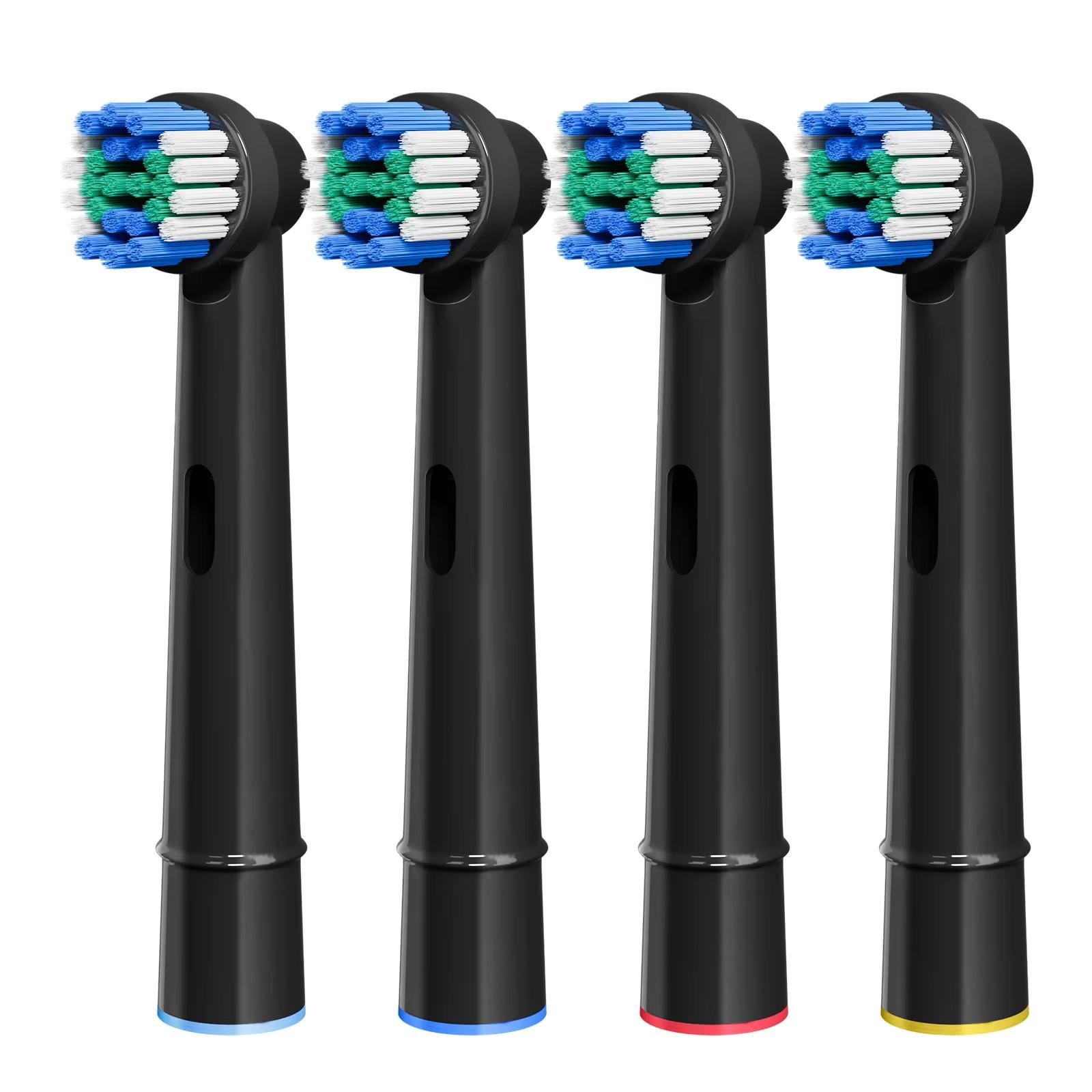 Têtes de brosse à dents de rechange compatibles avec Oral B Braun Professional Têtes de brosse électriques 1000 1500 3000 6000 7000 7500 8000
