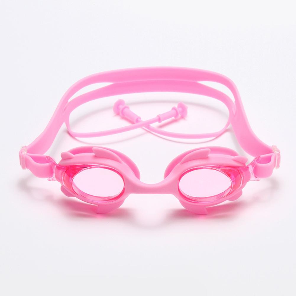 Children Swimming  Goggles With Earplugs 4511 Anti-fog Waterproof Diving Glasses