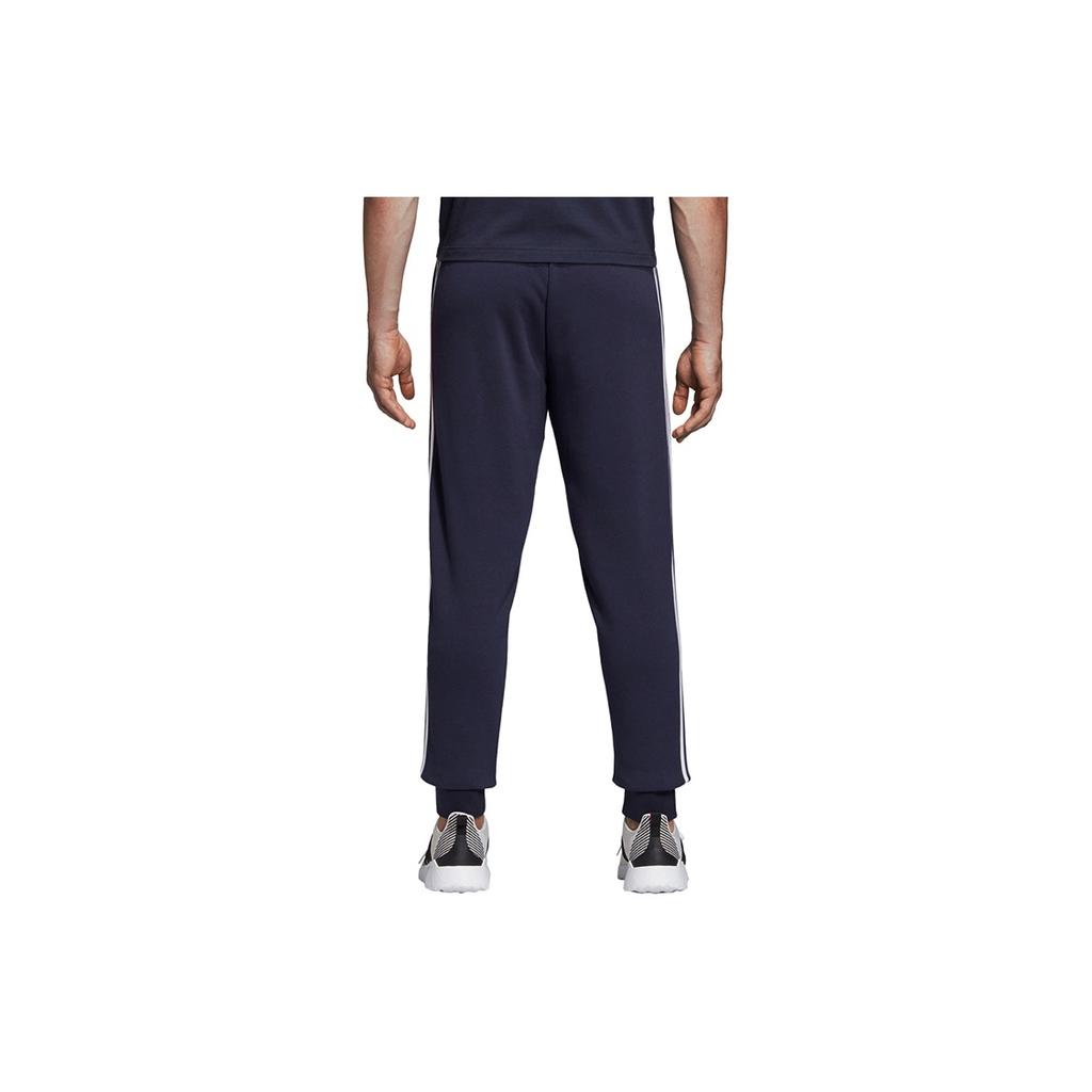 adidas Essentials 3-Stripes Tapered Pants Men Pants Blue DU0478