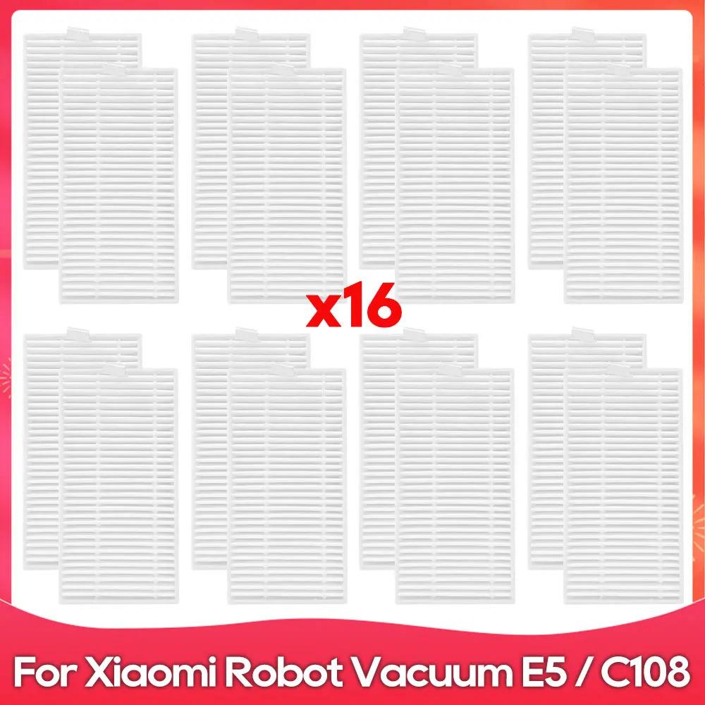 Fit for Xiaomi Robot Vacuum E5 / C108 / CDZC108 / BHR7969EU Side Brush Mop Filter Robot Vacuum Cleaner Accessory Spare Parts