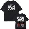 Summer Fashion Trendy Tee Bon Jovi Grunge Band Forever TOUR 2026 Tee Summer Casual Tshirt Cotton Comfortable High Quality Graphic Cotton Tops