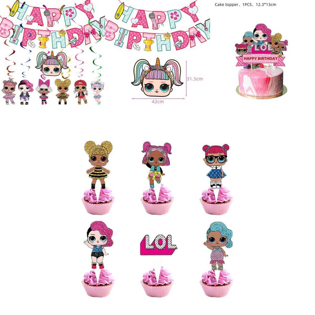 High-quality Lol Surprise Doll Hanging Swirls Perfect For Indoors And Outdoors