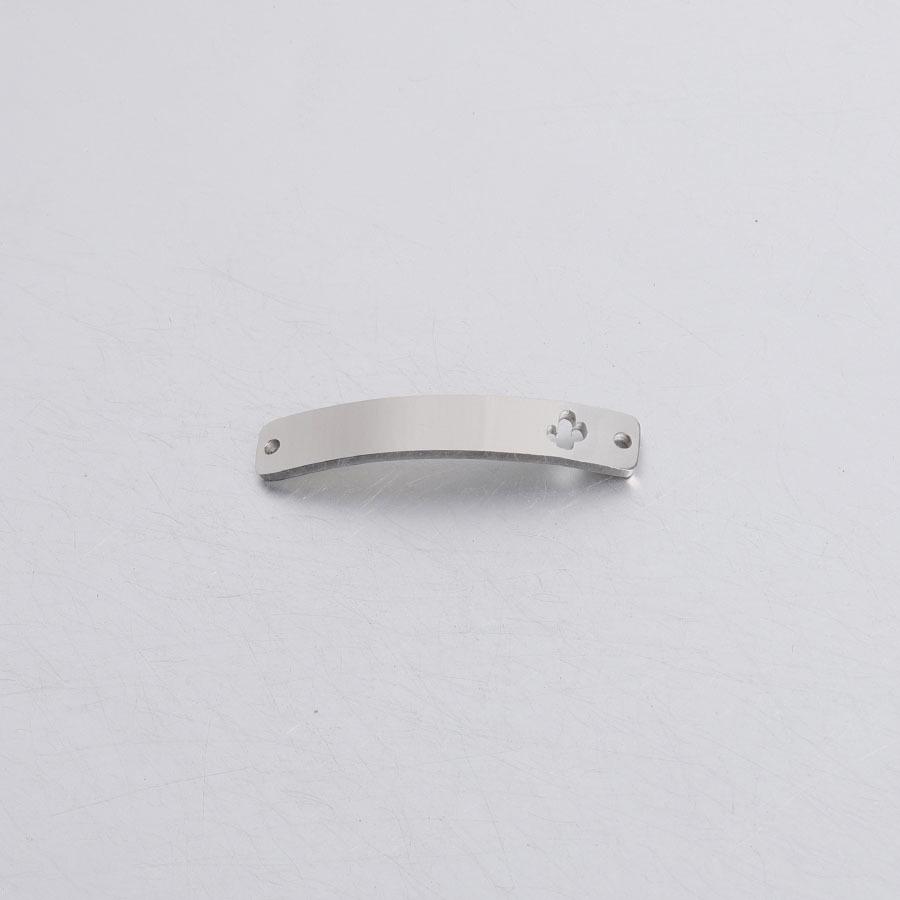 Kavisli Dikdörtgen Paslanmaz Çelik Fil Ağaç Taç Bağlantı Elemanı