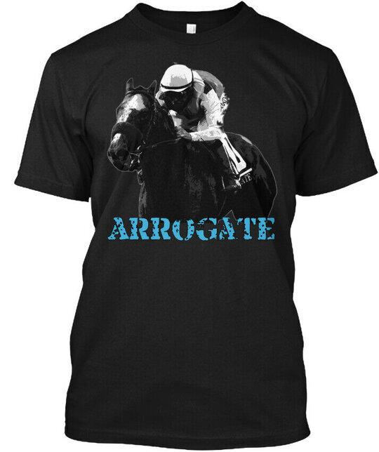 Arrogate - Worlds Richest Racehorse T-Shirt Made in the USA Size S to 5XL Unisex T-Shirt XL