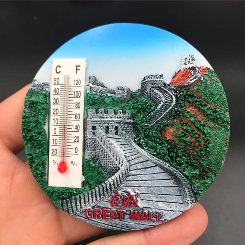 Shanghai Fridge Magnets Beijing Travelling Souvenirs Home Decor China Fridge Stickers Christmas Gifts Message Board Stickers