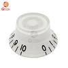 Ensemble de boutons transparents EPI Bass Volume et Tone Flying Saucer pour Guitares