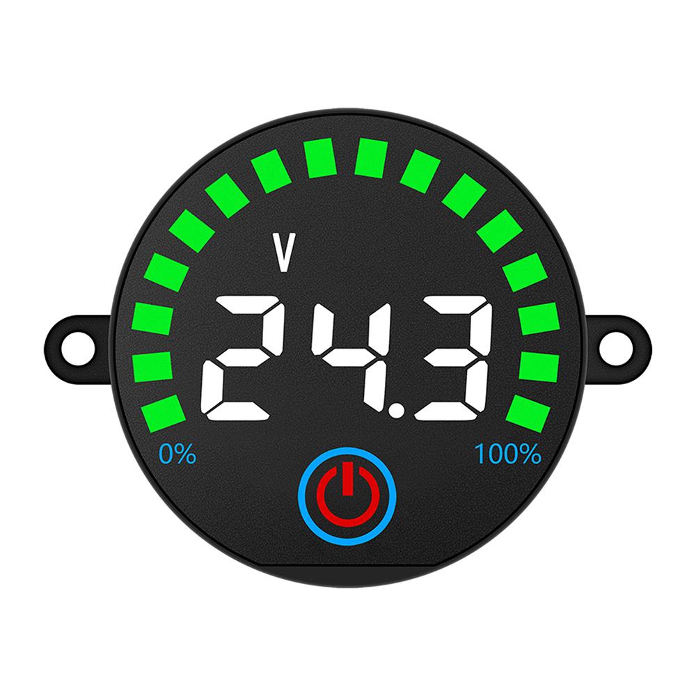 3S-14S DC 7-55V lithium battery Volt Indicator with Power-off Memory Function,Acid Battery Capacity Level Tester Meter Universal