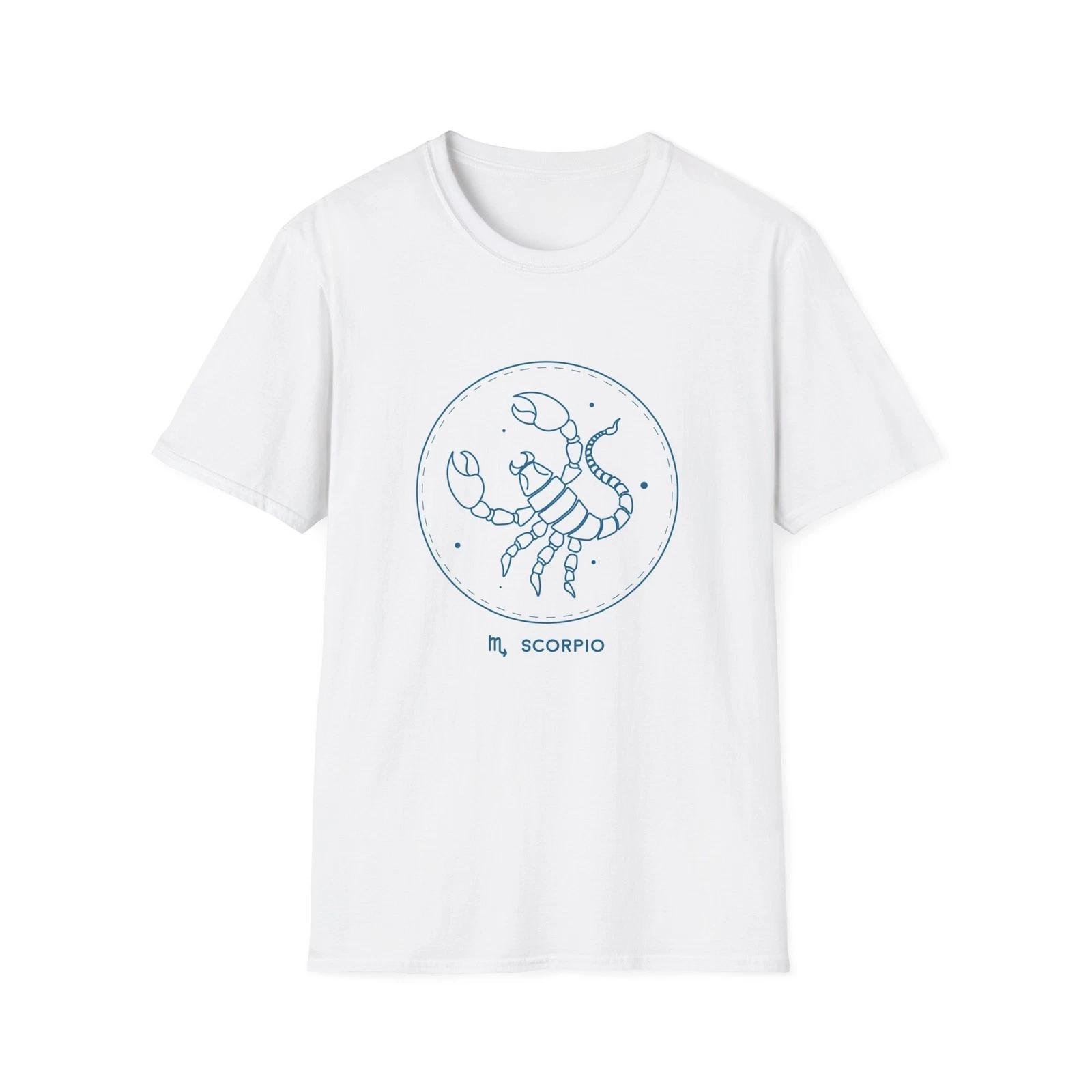 Scorpio Zodiac Scorpion T-Shirt | Astrological Sign Tee L