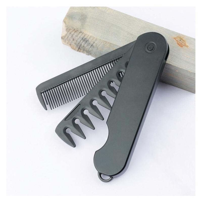 Double Portable Styling Comb Designs Small Volumizing Comb 2 In 1 Travel Friendly Hair Comb Set for Any Hair Use