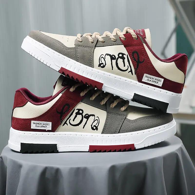 Men Skateboarding Shoes Comfortable Mens Walking Sneakers Casual Shoes Man Travel Shoes Tennis Zapatillas Para Hombres