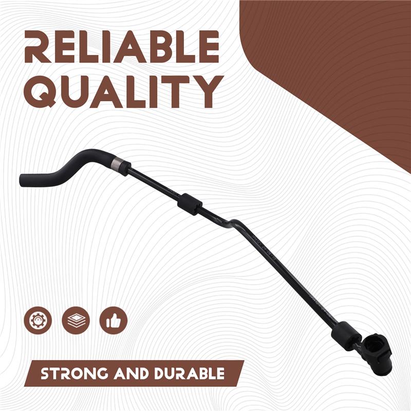 A58X-For Porsche Cayenne 3.0/3.6T Engine Coolant Reservoir Hose 95B121447 95B121447E 2014-2018