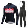 Cycling Suit Spring and Autumn Long Sleeve Suit Men's Mountain Bike Equipment Cycling Suit Suit