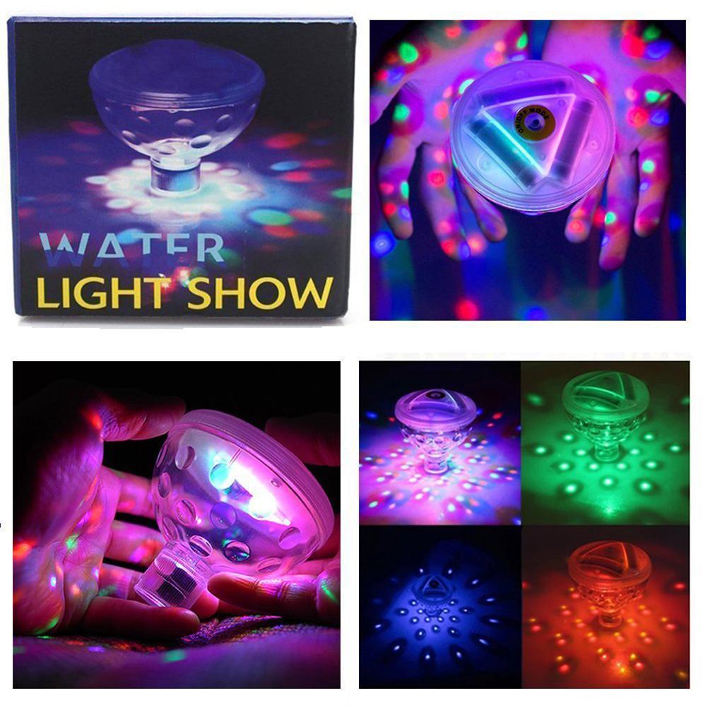 LED Underwater Pool Light for Baby Bathtub Colorful Submersible Lamp