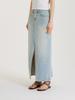 Unknown Planet Denim Long Skirt Light Blue