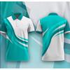 Kleurrijk 3D Geprint Gestreept Heren Poloshirt voor Mannen Kleding 2026 Korte Mouw T-shirts Zomer Sport Kraag Tops Oversized T-shirts