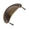 3X Antique Retro Kitchen Cupboard Door Cabinet Knob Drawer Shell Pull Handle