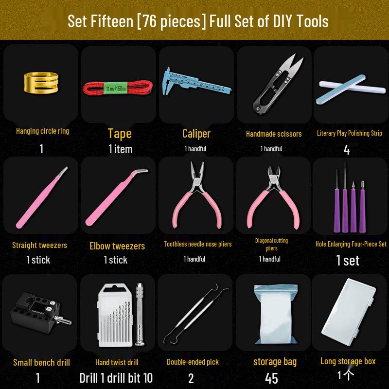 Beading Bracelet Tool Kit: Needle & Accessories for DIY Handmade Jewelry