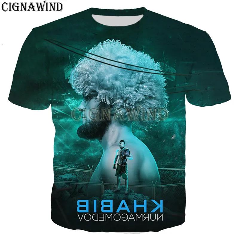 New Arrival Khabib Nurmagomedov/conor Mcgregor T Shirt Men/women 3D Print T-shirts Harajuku Style Tshirt Streetwear Tops