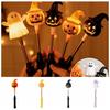 Světélkující jarní třpytivá tyčinka LED dýně duch ruční lucerna Halloween dýňová lucerna dospělí děti