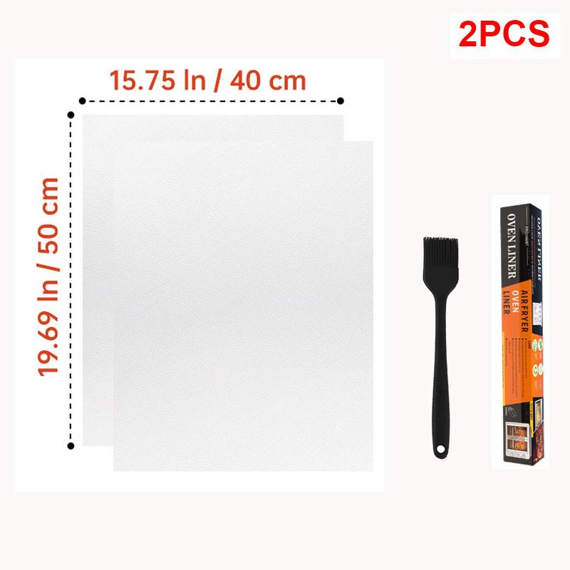 Oven Liners For Bottom Of Electric Gas Oven Reusable Non-Stick Protector Mat Heat Resistant Grill Mats Three Colors Kitchen Bbq