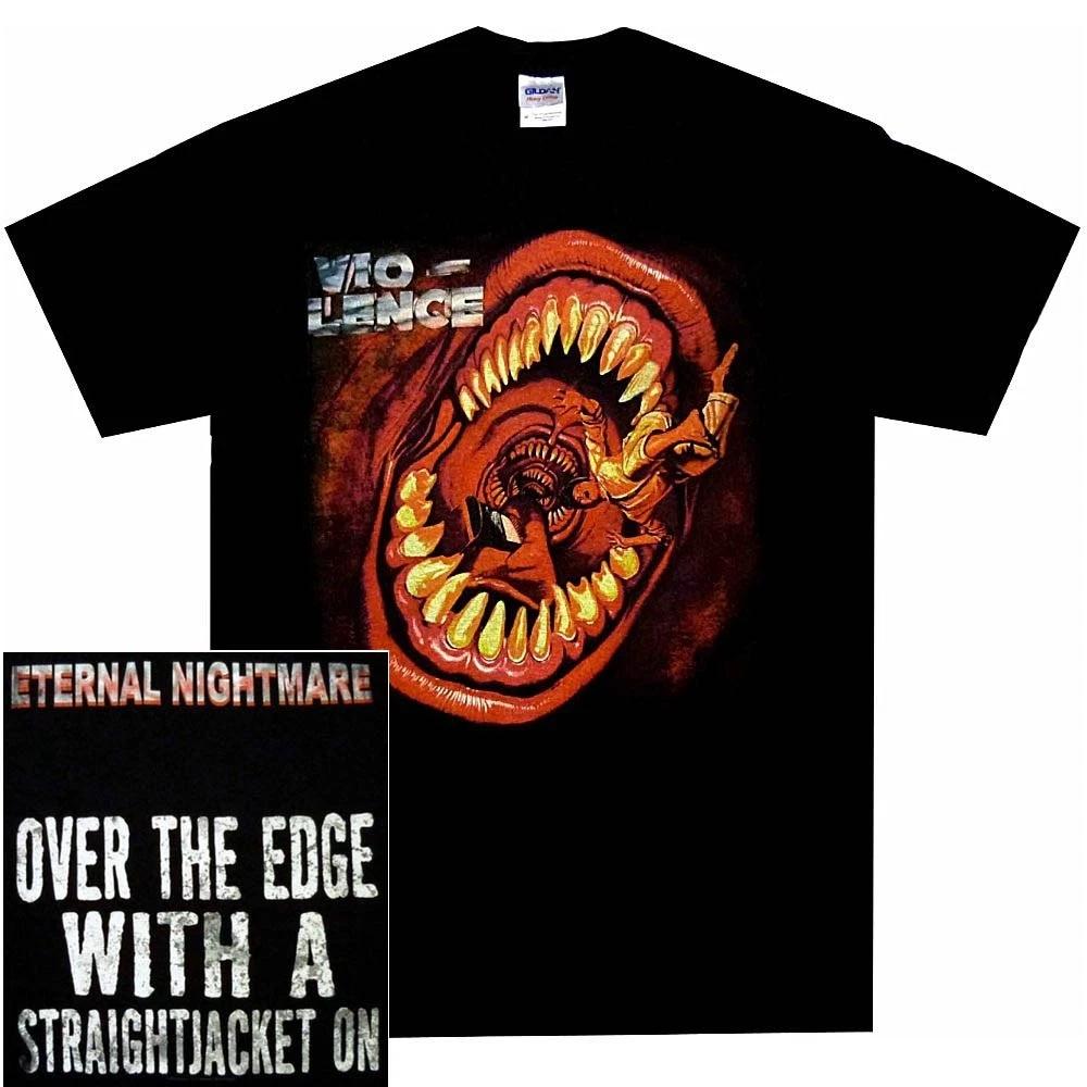 Vio-lence Eternal Nightmare T Shirt T-shirt Thrash Metal Band tshirt Offcl S