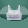 Large Size Lingerie for Women Slim Fit Full Cup Strapless Gathered Bra Top Support Breathable Adjustable Bra