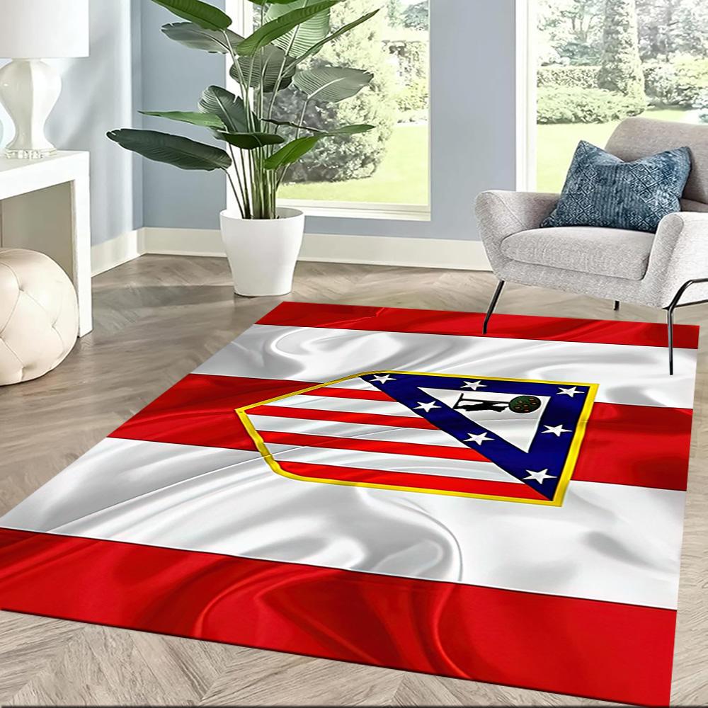 Atletico Madrid Floor Mat Perfect For Outdoor Hallway Living Rooms Kitchen Antislip Carpet Anime Office Decor Best For Christmas