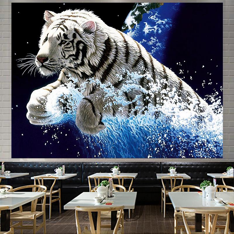 Zwierzęta Ins Styl tła Duży gobelin ścienny wiszący geometria Hipisowski gobelin Wystrój pokoju domowego Estetyczna dekoracja