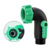 Auslaufsicherer ergonomischer Gartenschlauch-Absperrhahn Korrosionsbeständiger Kunststoffadapter 2 Stück für Camper Schiffe Outdoor-Nutzung