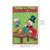 2D Flach, 1 Stück 8x12 Zoll Eisen Wandbehang Dekoration, geeignet für Raum Heimdekoration, Disney "Mickey Mouse und Donald Duck" cl