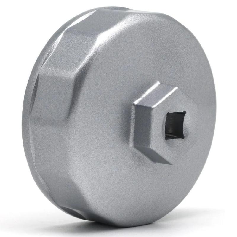 74mm/14 Edge Cap Type Filter Wrench, Oil Grid Tool,suitable for Multiple Vehicle Models,oil Filter Tool Cap Type Oil Grid Wrench