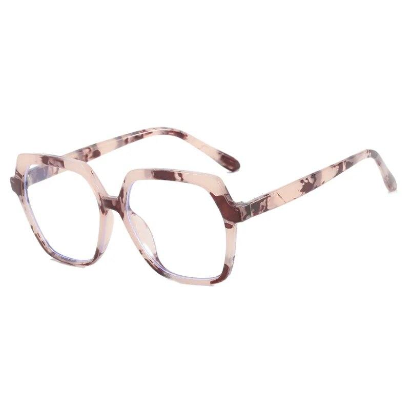 Color Irregular Anti-blue Glasses New Fashion Frames In Personality Frames For Men And Women
