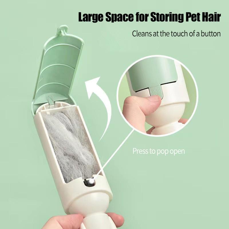 Double Sided Fur Remover Clothing Lint Dust Coat Sticky Remove Brush Washable Pets Hair Cleaner Household Tool ZH