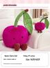 Cherry Peach Plush Toy - Cute Comfort Doll for Children