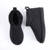Fashion Smile PoP New Winter Cotton Women Boots Warm Suede Women Shoes Casual Plush Mini Cotton Snow Boots Nonslip Furry Ankle Shoes