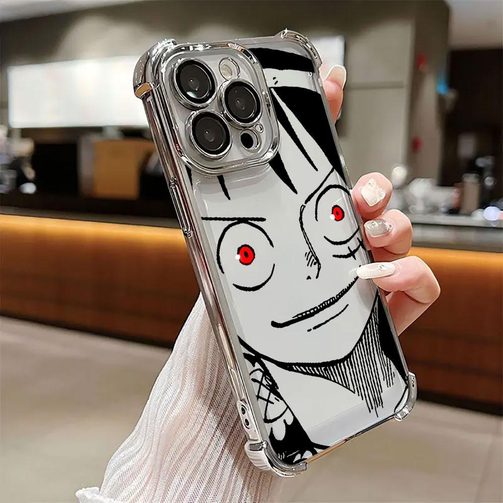 One Anime Piece Characters Soft Funda For iPhone 17 Pro 16 15 14 13 12 11 Pro Max Case 17 Plus 17E 16E 17Air Silicon Phone Cover