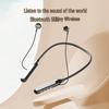 Neck-Hanging Sports Bluetooth Headset with Large Battery and Digital Display for Super Long Wireless Use