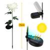 Solar Lighting Lamp Set 2x LED Flowers Solar Chrysanthemum GoGarden