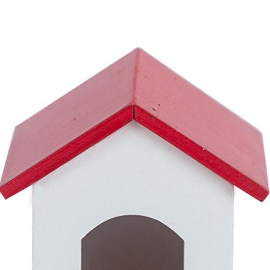 1:12 Miniature Dog House Realistic Excellent Workmanship Wood Fairy Micro Landscape Dog House for Children