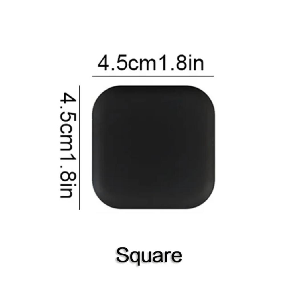 Circle/Square Silicone Self Adhesive Mute  Wall Protector Door Handle Bumper Guard  Anti-crash Pad