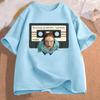 Horror Drama Casual Print Short Sleeve T-shirt - European Size Modal Top