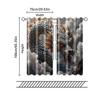 Set Of 2 Filtering Curtains Excluding Rods Non Movable Without Batteries Vibrant Dragon Use Bedrooms Living Rooms Curtain Polyester Perfect For Great