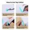 5Pcs White Triangle Makeup Sponge Gradient Effect Manicure Sponge Set  Manicure Tools