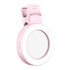 Rechargeable Mini Pocket Fill Light Soft Light LED Ring Light Portable Clip-On Selfie Ring Light
