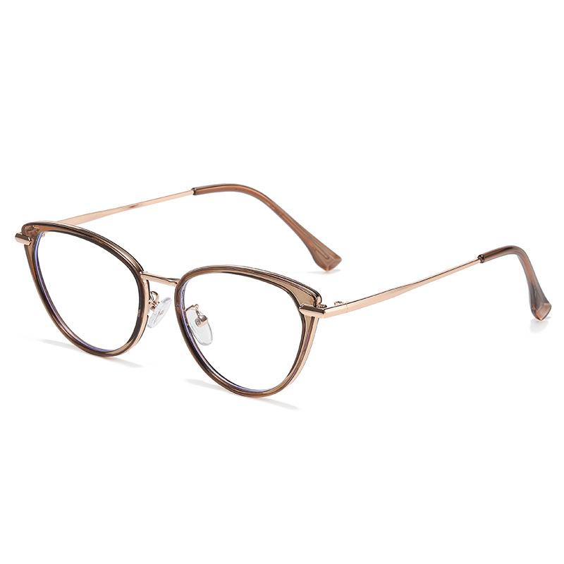Cat Eye Optical Glasses With Recipe Men Women Anti-blue Light Prescription Myopia Reading Eyeglasses Fashion Office Accessory