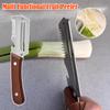 3 in 1Stainless Steel Vegetable Fruit Peeler Grater Shredder Heavy Duty Kitchen Tool for Slicing Cutting Scallion Carrot Potato 4