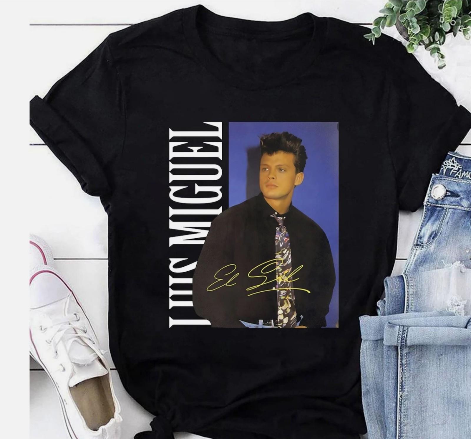 Signature Luis Miguel Vintage 2023 Concert T-Shirt M