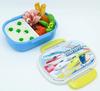 OSK Shinkansen Lunch Box with 360ml Made in Dishwasher and Microwave Locking Stylish and Suitable for and Inner, Capacity, Japan, Safe, Gasket, Cool,